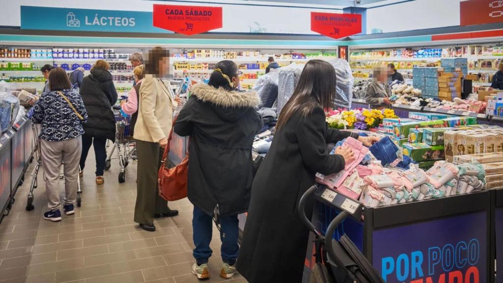 Un supermercado de Madrid.