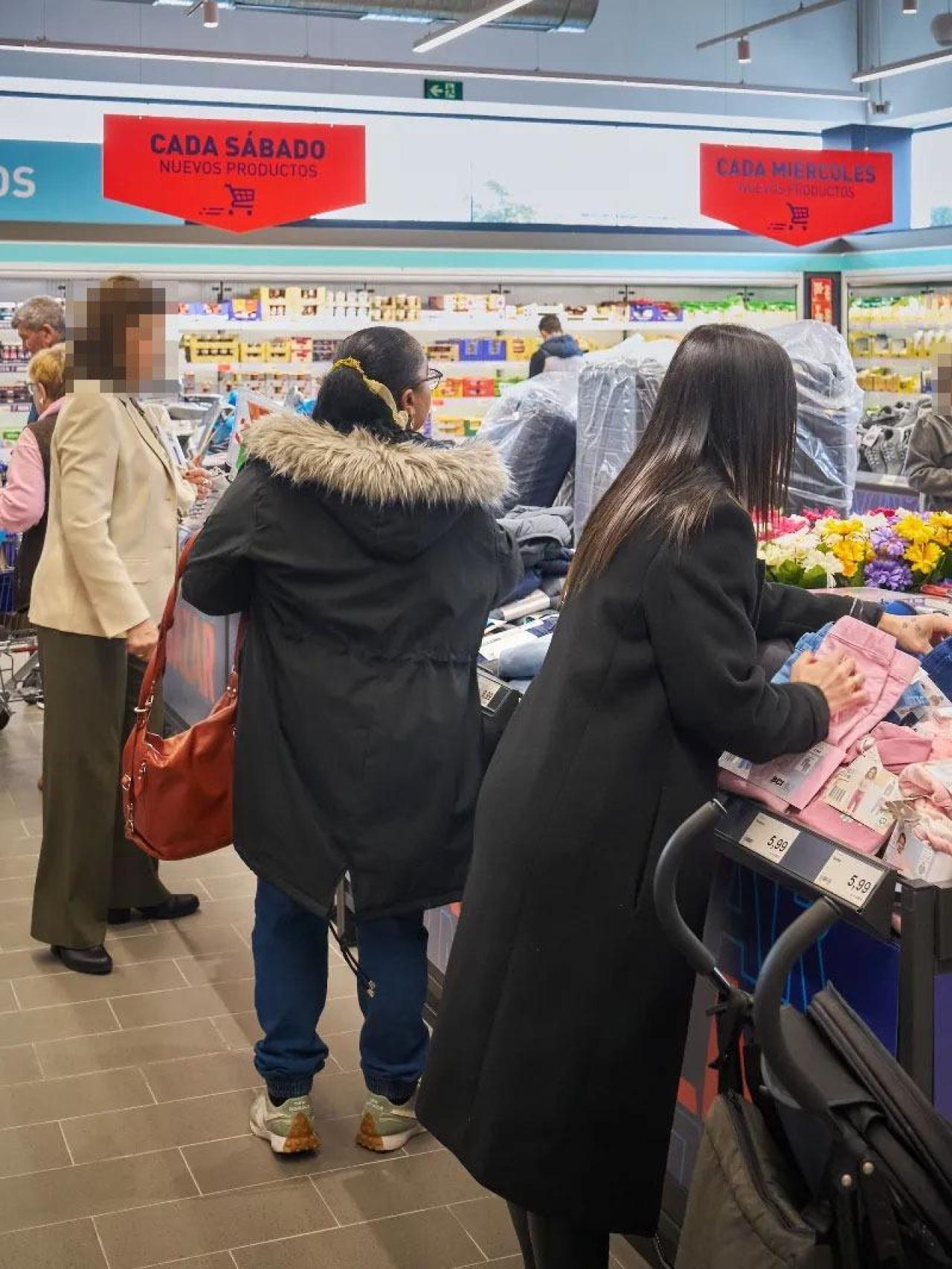 Un supermercado de Madrid.
