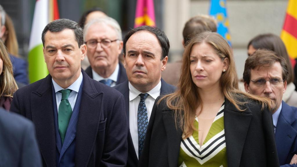 El presidente de la Generalitat Valenciana, Juanfran Pérez Llorca, durante el acto institucional por el Día de la Constitución. Europa Press / Eduardo Parra