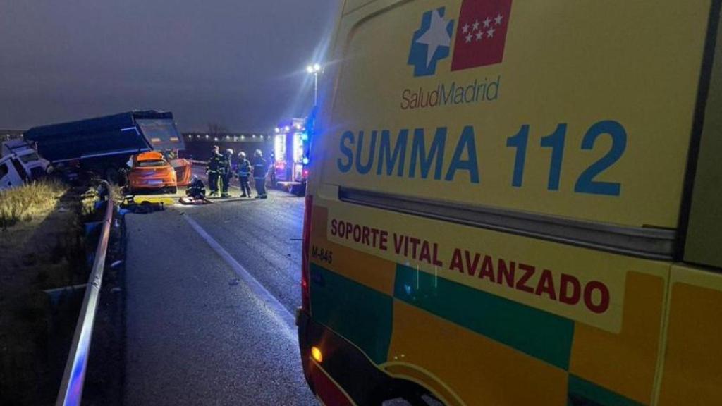 Accidente de tráfico en Daganzo de Arriba