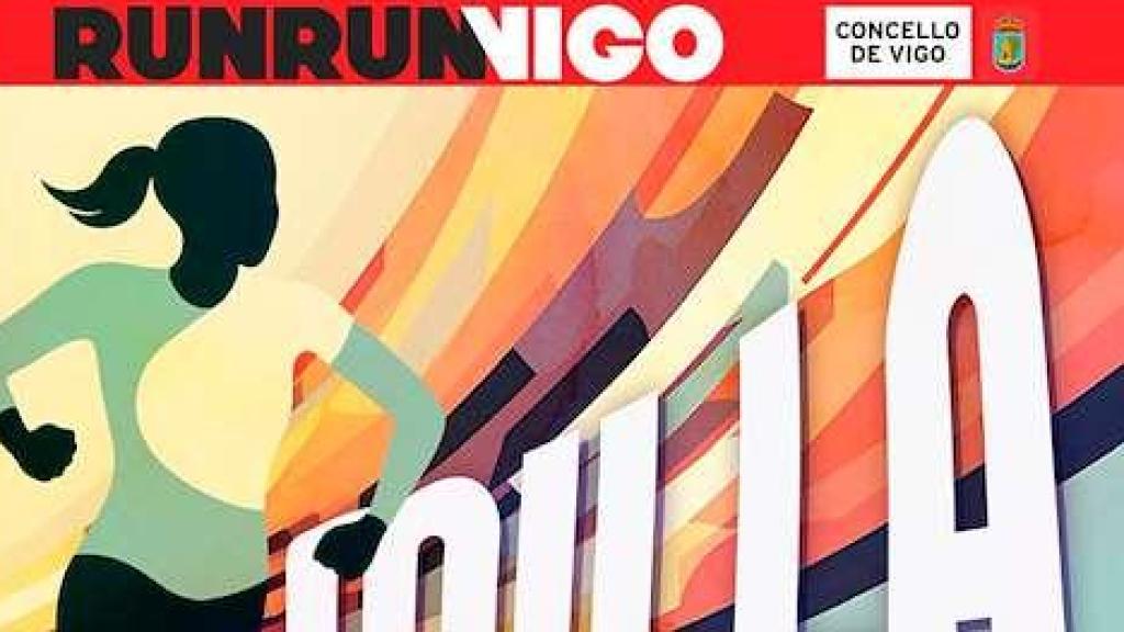 El cartel de la carrera popular que tendrá lugar este domingo en la ciudad olívica