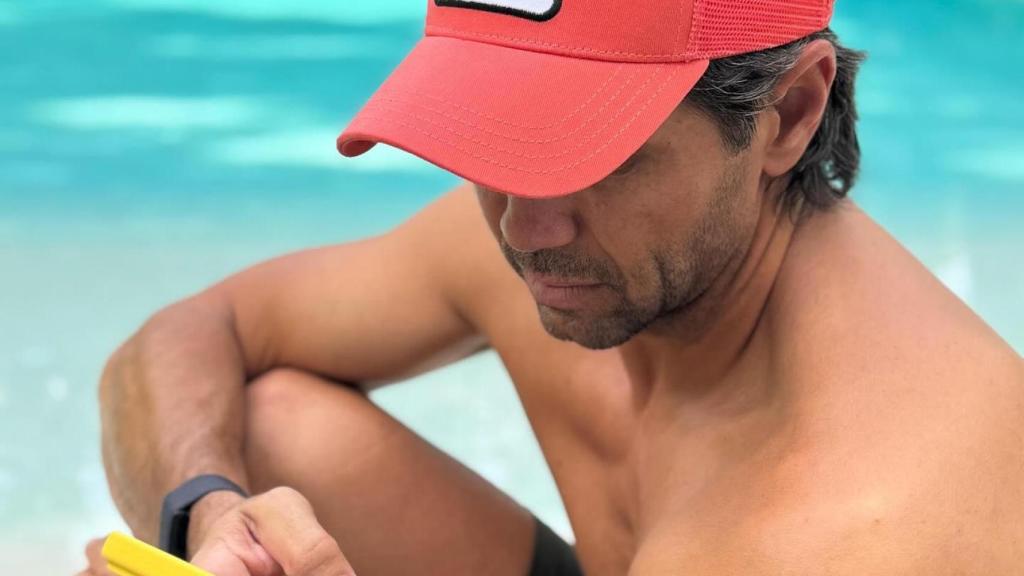 Fernando Verdasco, con una gorra de Cocowi Brands el pasado mes de julio.