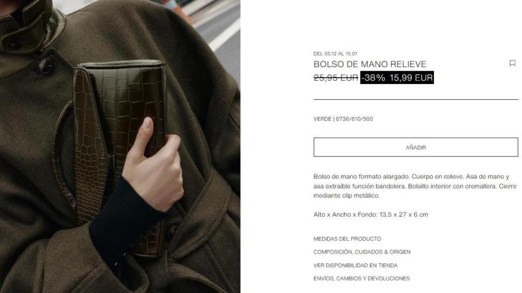 Bolso de mano. Ref. 6736/610/500