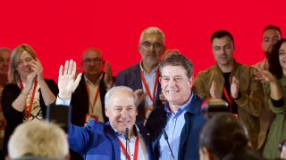 José Tomé junto a José Ramón Gómez Besteiro.