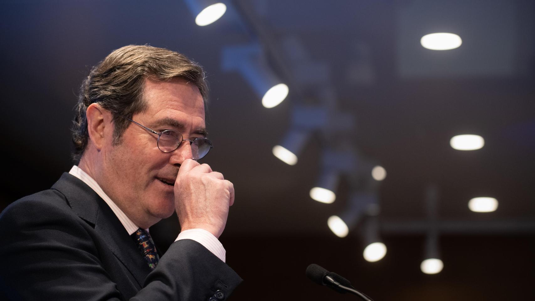 Antonio Garamendi, presidente de CEOE.