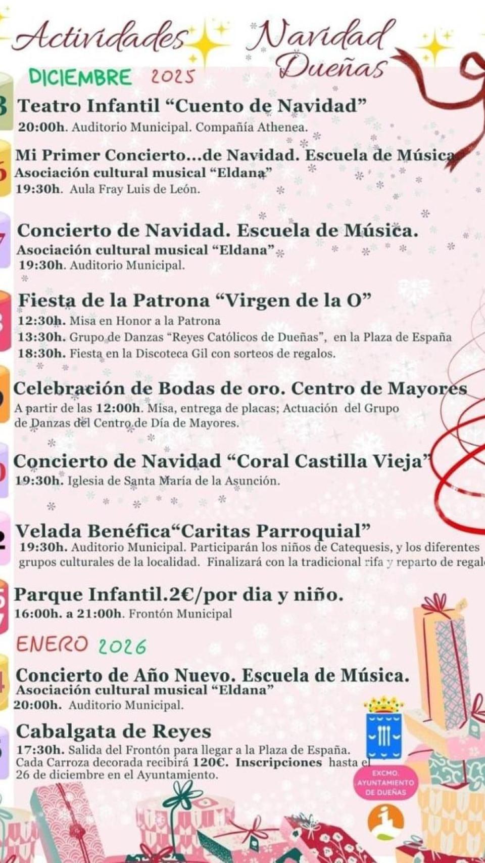 Programa de la Navidad de Dueñas