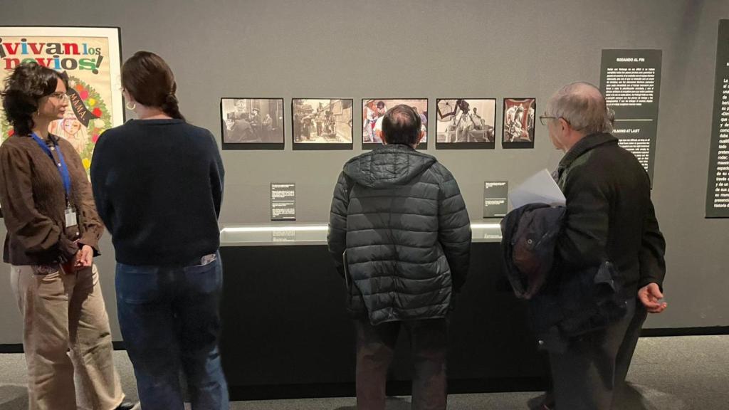 Exposición del cineasta Luis García Berlanga en el Caixaforum de Zaragoza.