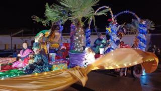 Imagen de una Navidad anterior en Herrera de Pisuerga