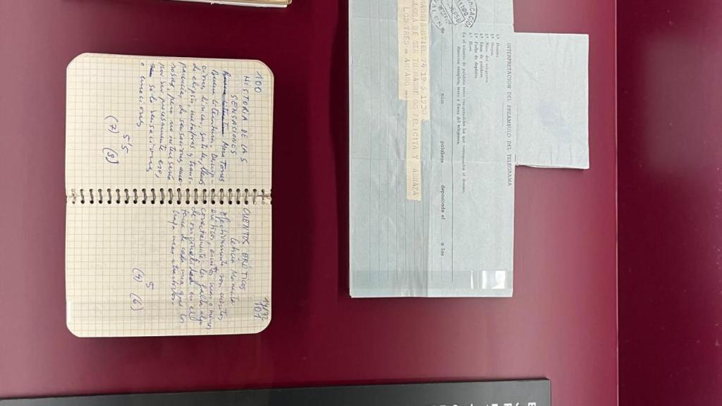 Algunos de los materiales de Berlanga.