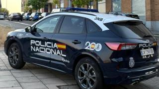 Un vehículo de la Policía Nacional