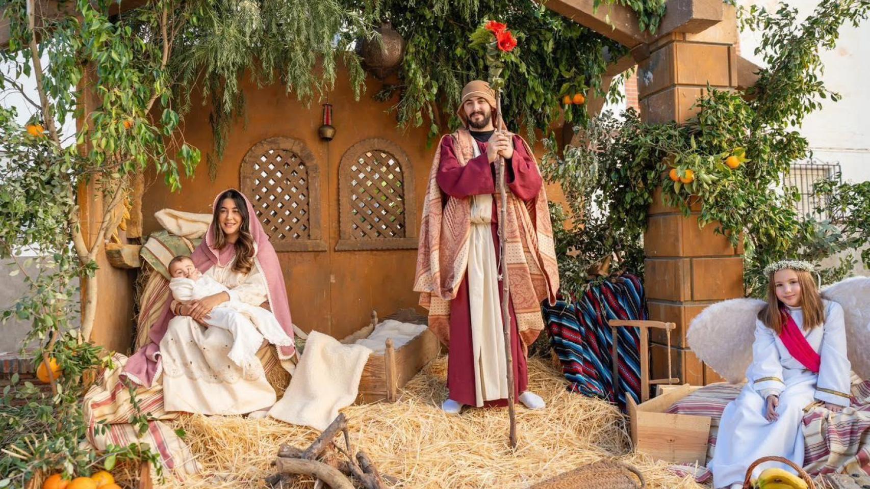 Belén viviente de Las Protegidas, en Nerja.