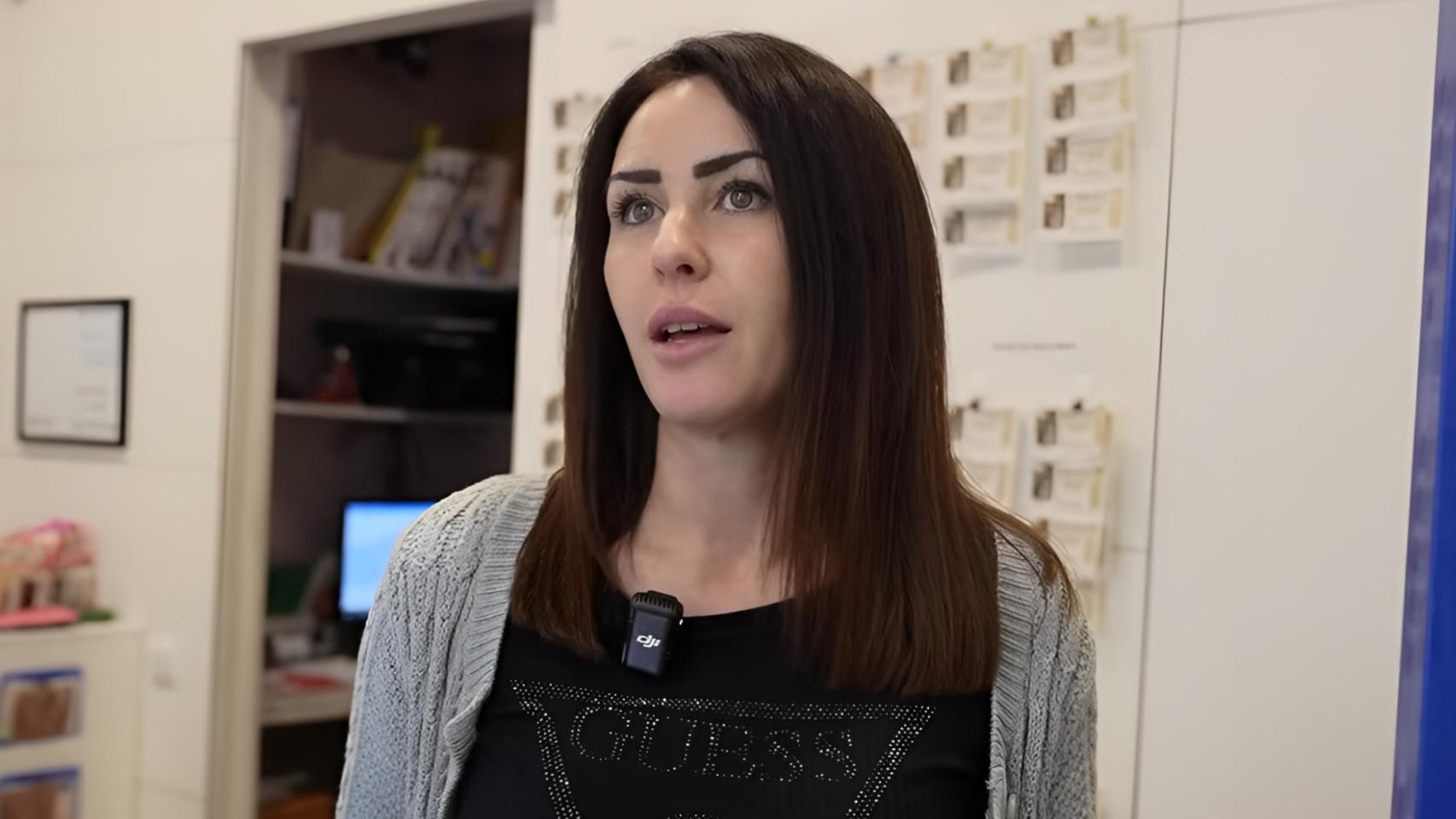 Laia, lotera, en un vídeo de YouTube de Eric Ponce.