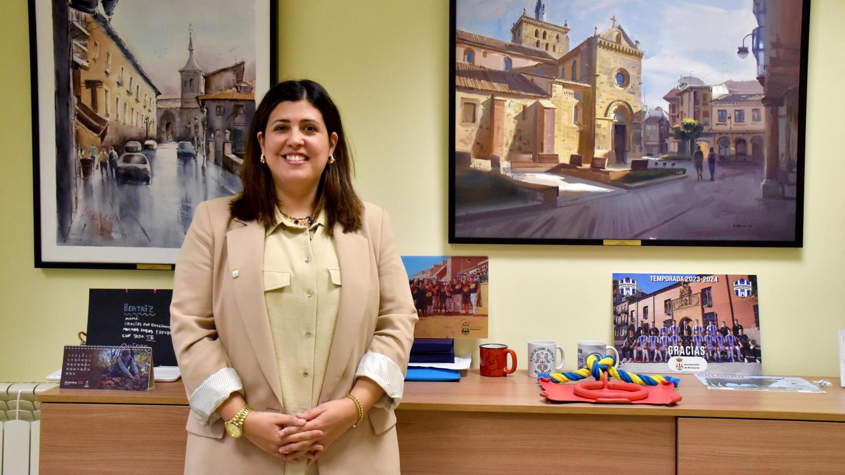 Beatriz Asensio, alcaldesa de Benavente