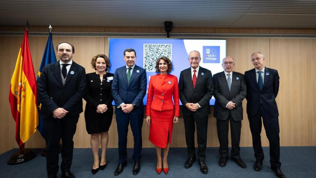 Presentación de la candidatura de Málaga.