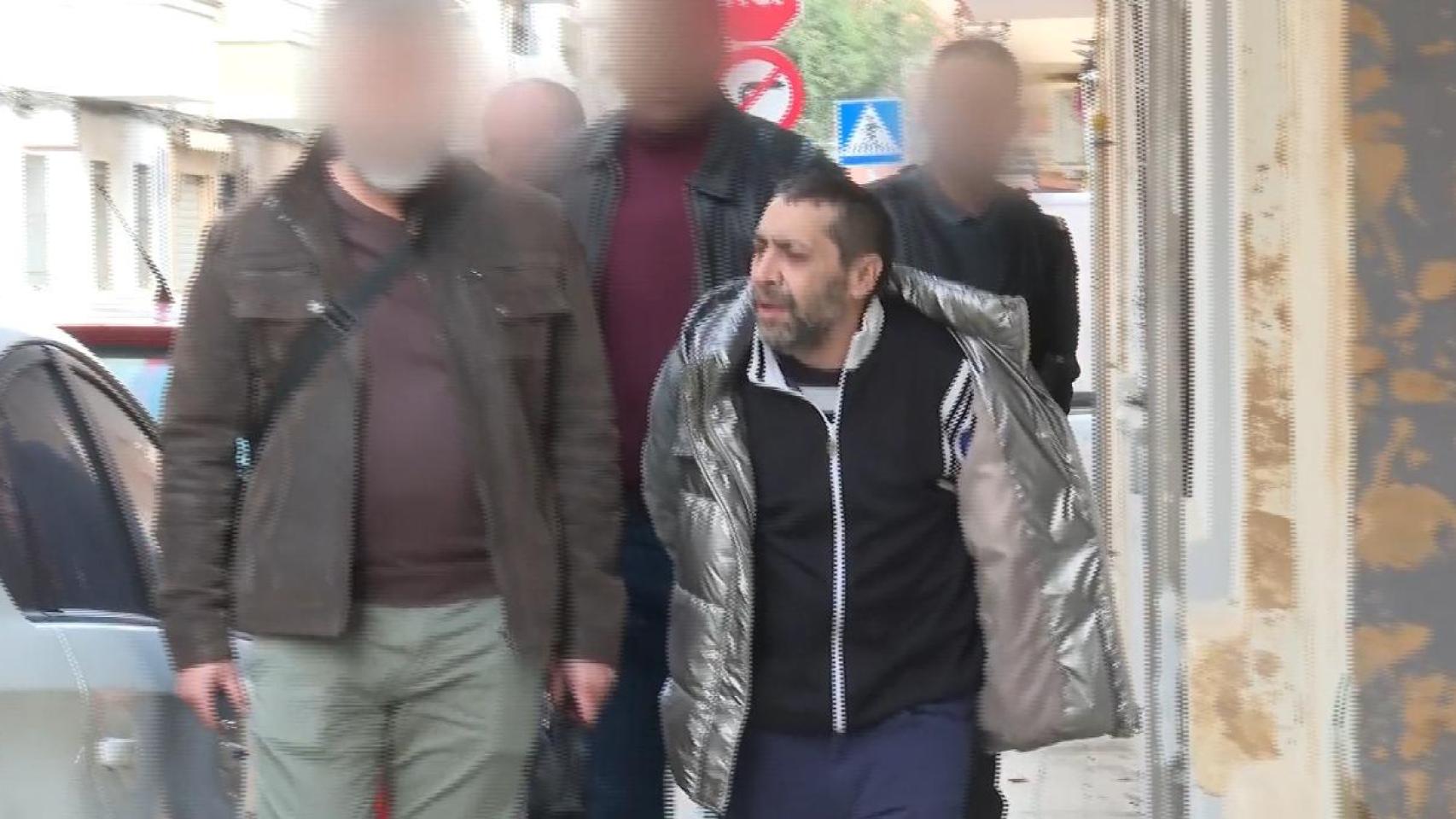 Momento de la detención de Juan Carlos. Atlas