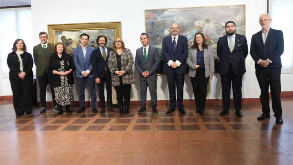 Inauguración de la exposición de Vicente Cutanda. Foto: JCCM.