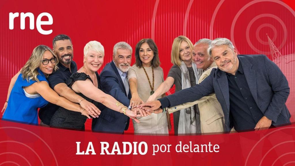 Plantel de presentadores de Radio Nacional de España en 2025.