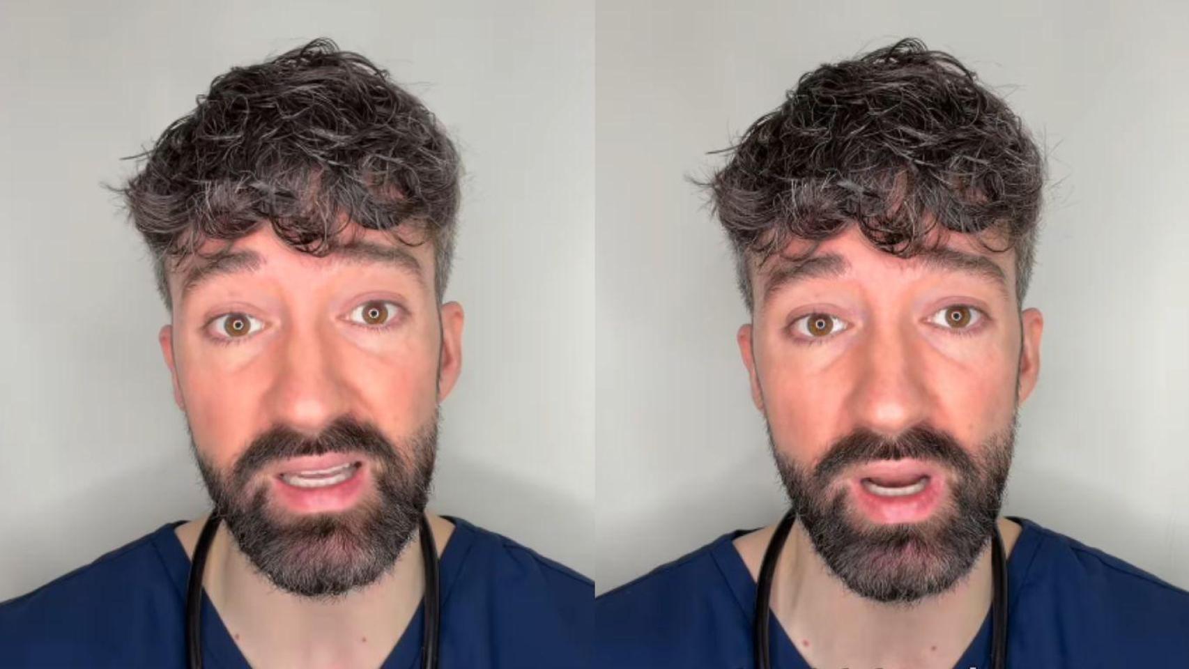 David Callejo, médico anestesiólogo.