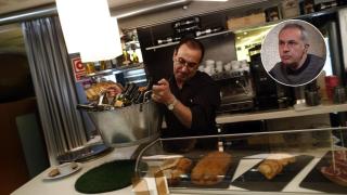 Montaje con una imagen de Pablo Miser y una imagen de archivo de un autónomo.