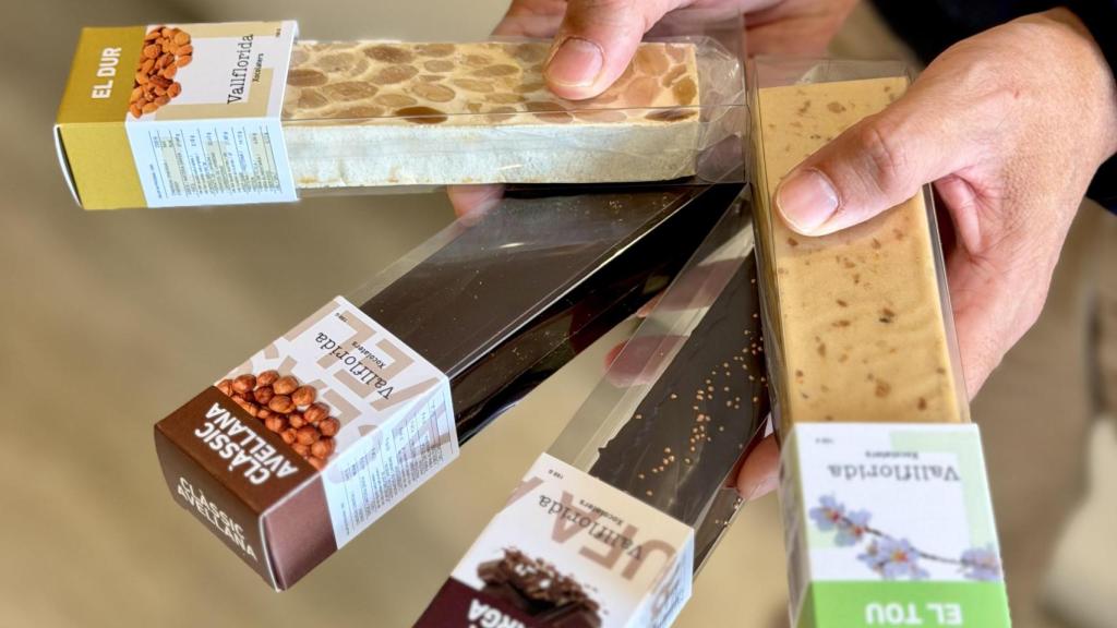 Los turrones de Vallflorida Xocolaters.