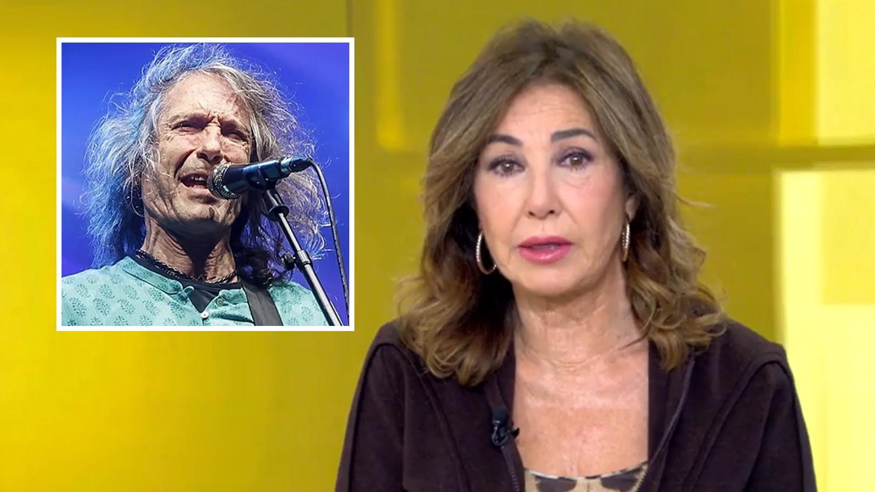 Ana Rosa y Robe Iniesta, de Extremoduro, en un montaje de BLUPER.