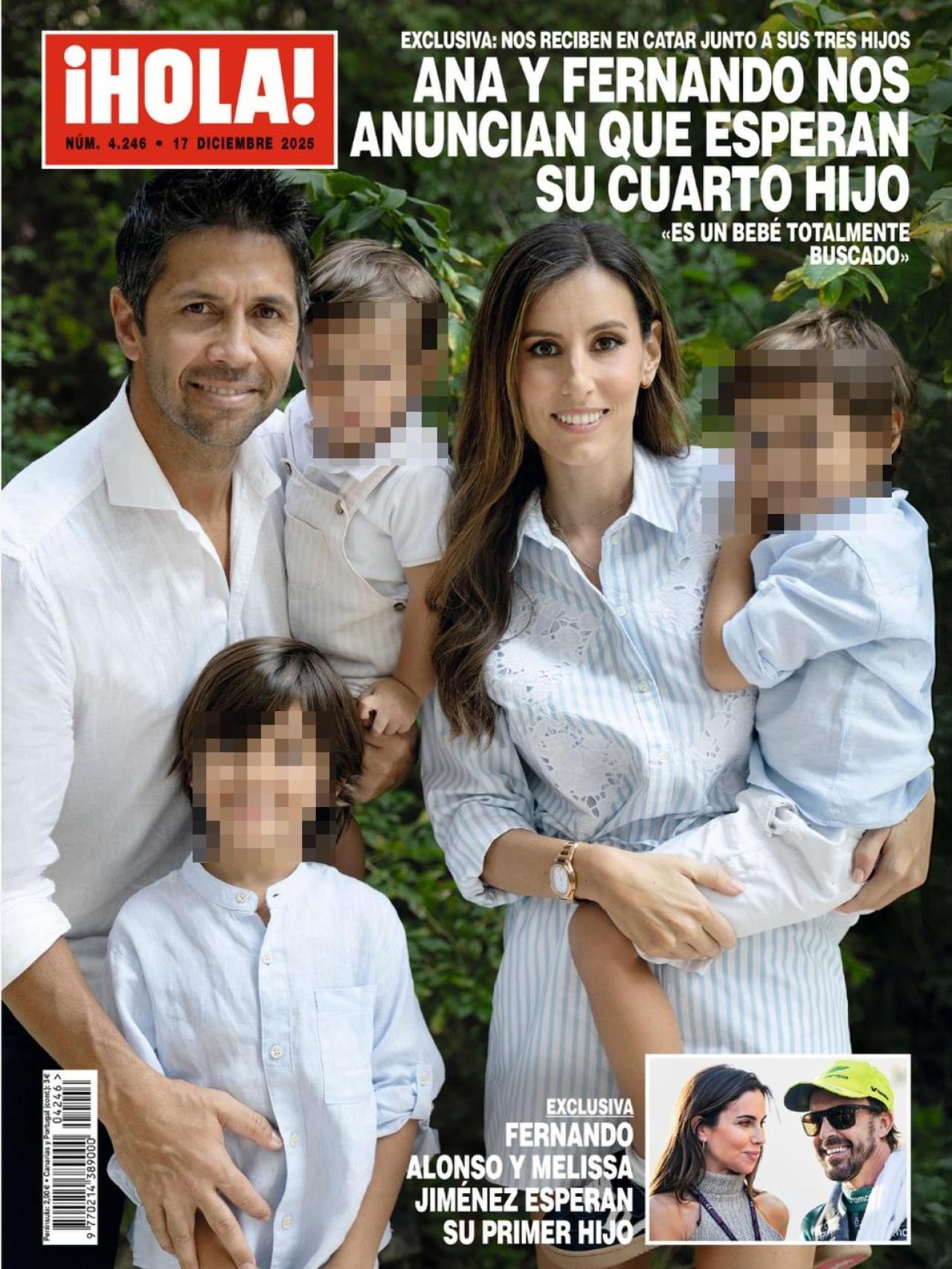 Portada de la revista '¡HOLA!'
