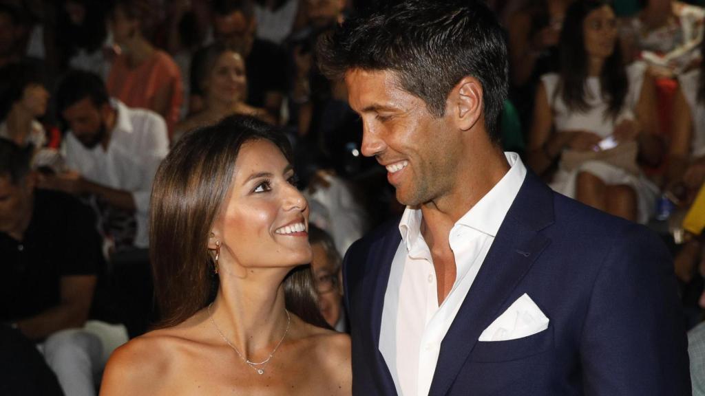 Ana Boyer y Fernando Verdasco en la Fashion Week de Madrid 2018.