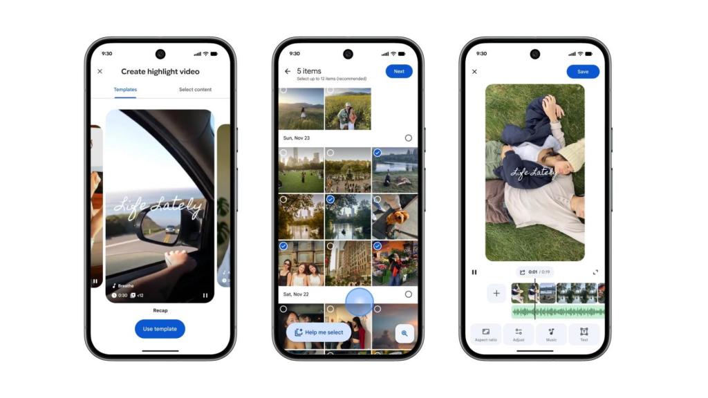Las nuevas opciones para editar vídeo en Google Fotos
