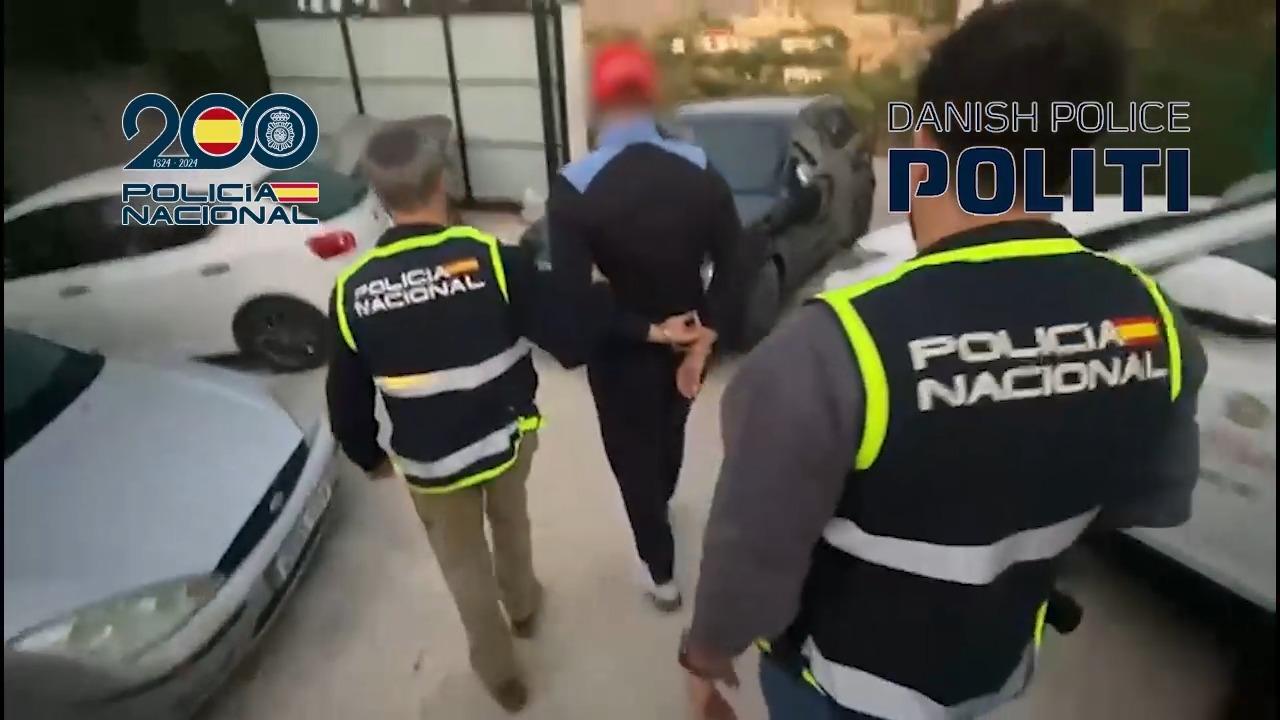 Vídeo de la operación de la Policía Nacional.