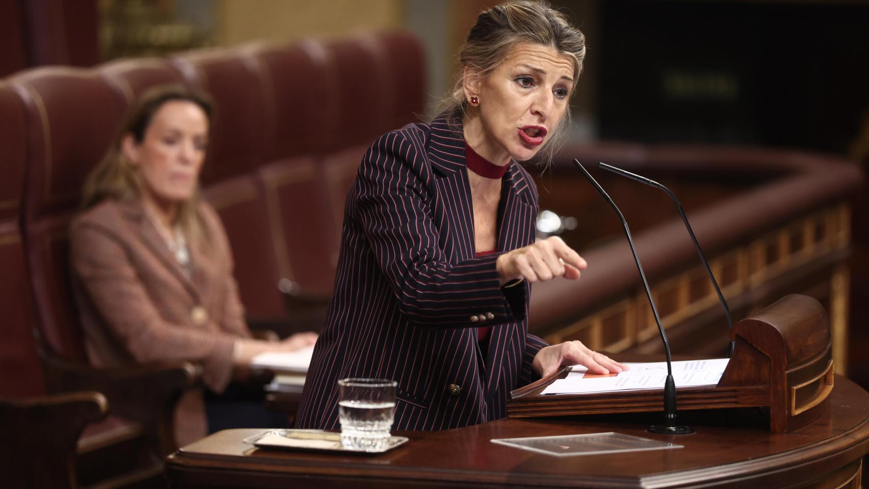 La vicepresidenta segunda y ministra de Trabajo y Economía Social, Yolanda Díaz