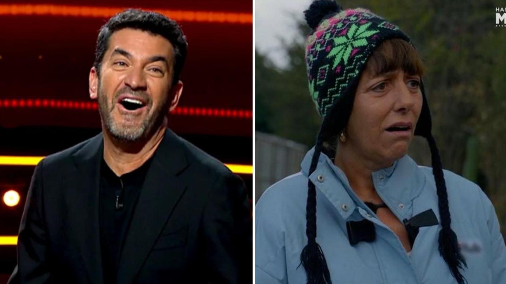 Arturo Valls y Yolanda Ramos, en un fotomontaje de BLUPER.