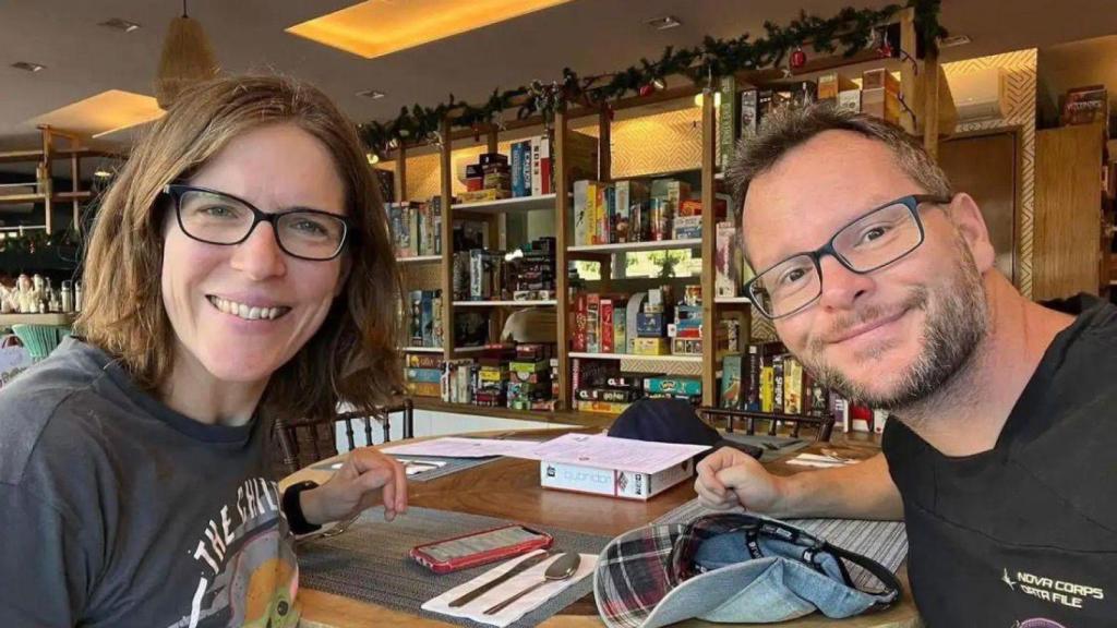 La pareja de jubilados formada por Alan y Katie Donegan.