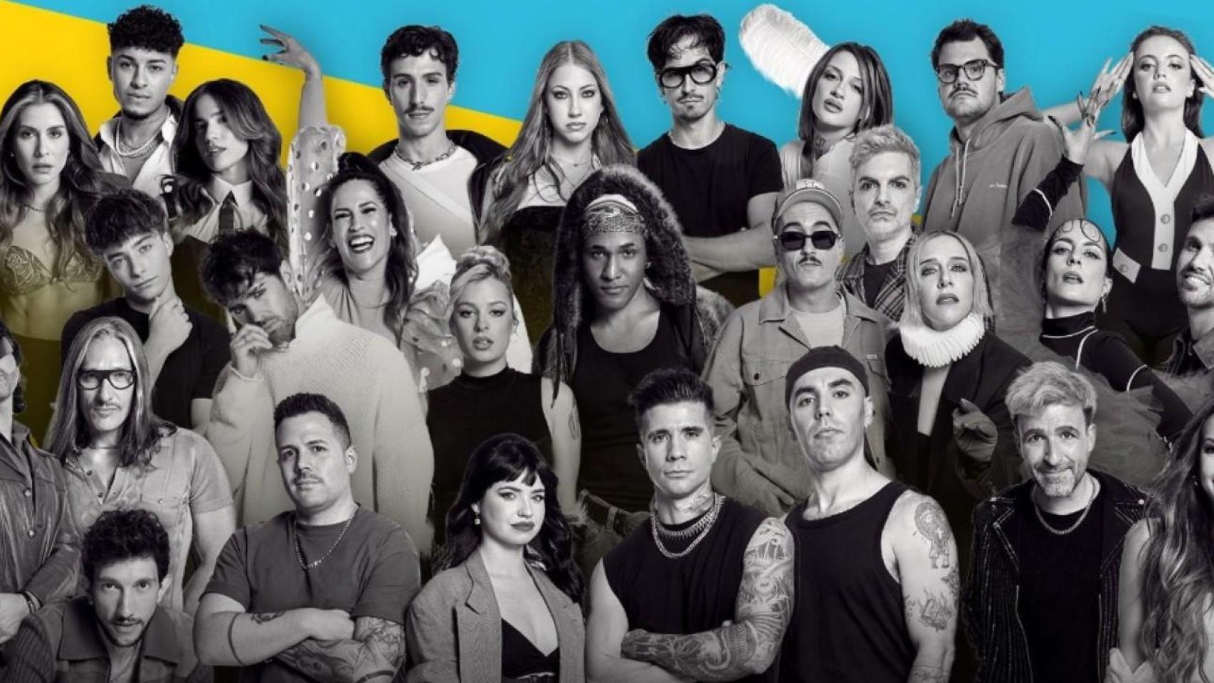 Todos los participantes del Benidorm Fest 2026.