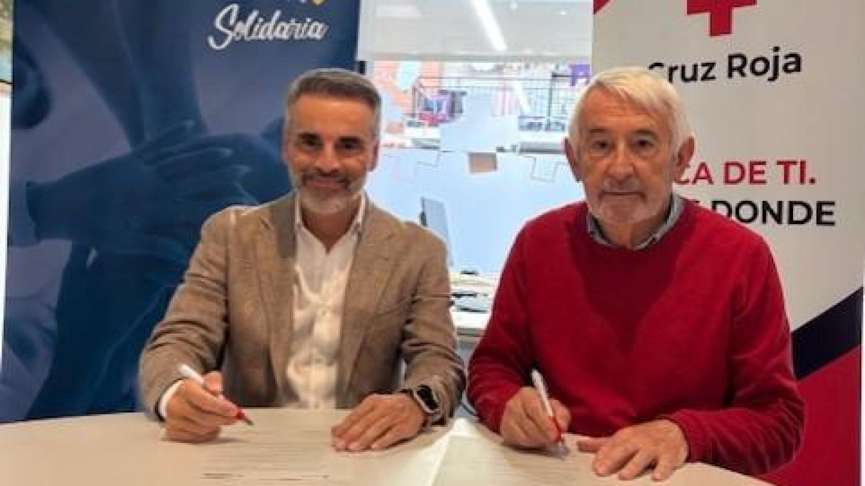 Luis Aznal (i) y Jesús Esteban (d).