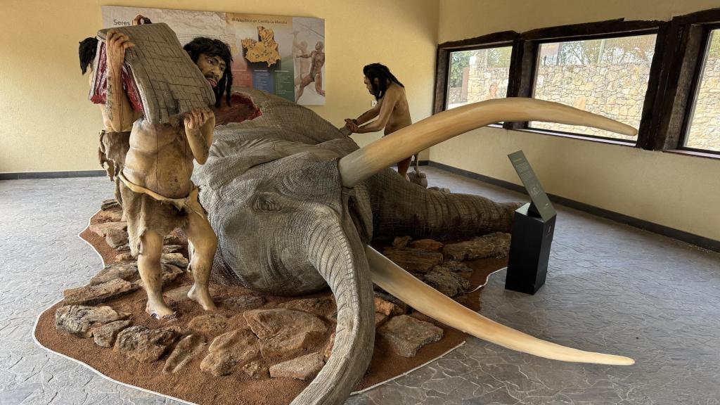 El banquete paleolítico, la escena que se instalará en Tamajón (Guadalajara).