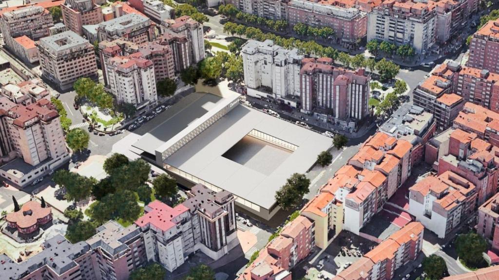 Simulación de la nueva estación de autobuses de Zamora