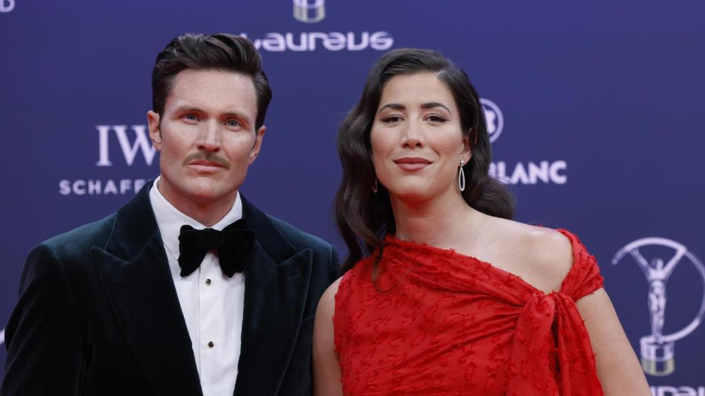 Garbiñe Muguruza y Arthur Borges.