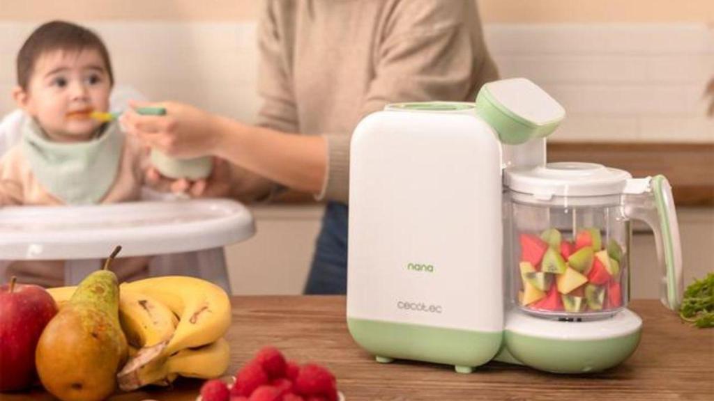 Parece un robot de cocina normal, pero es la salvación de los padres primerizos para controlar la alimentación de los bebés