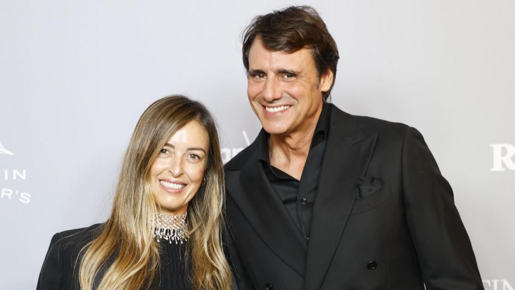 Ion Aramendi y María Amores en los premios 'Hombres del Año' de la revista Esquire.