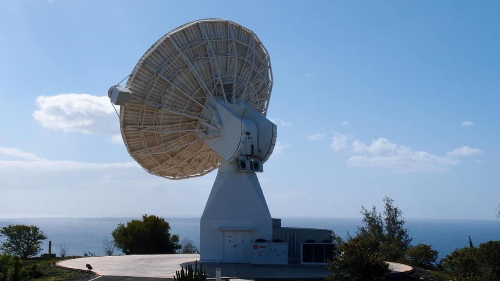 Antena del INTA en Maspalomas