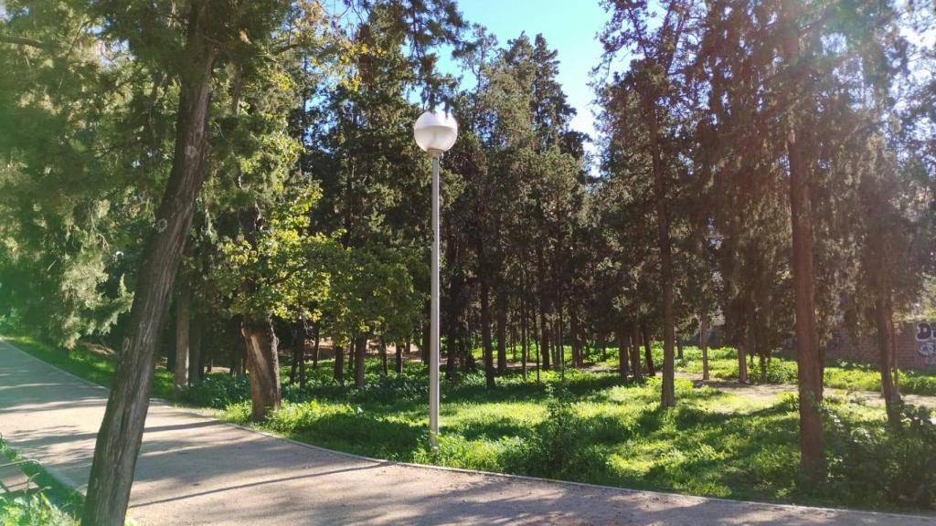 Un parque del madrileño barrio de Tetuán.