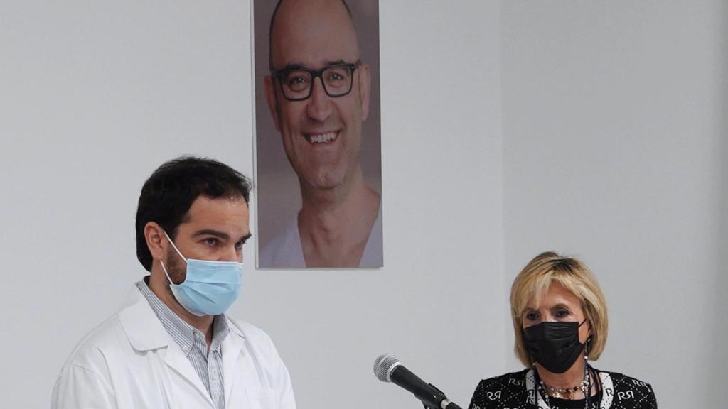 Homenaje al doctor Miguel Ángel Galán en Valladolid en 2021