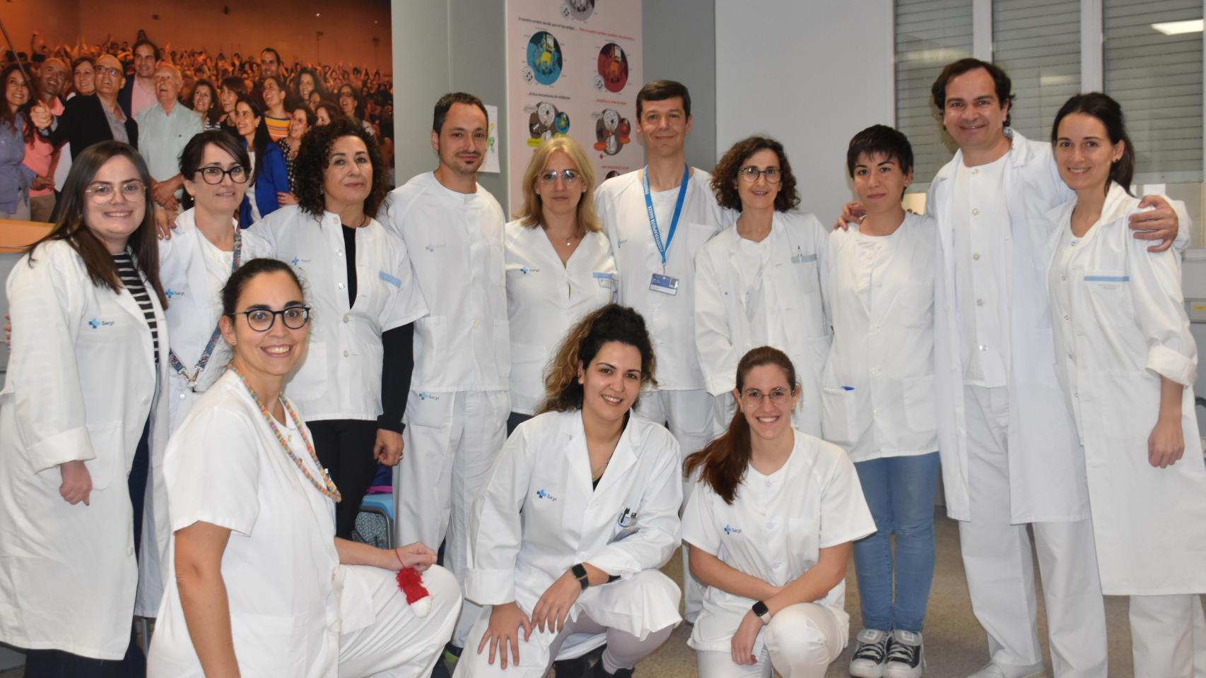 El equipo de trabajo de la Unidad de Afrontamiento Activo del Dolor de Valladolid