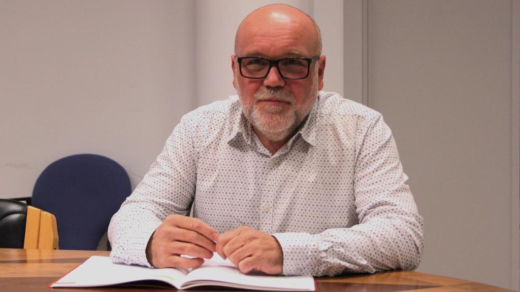 Txema Fernández, portavoz de Izquierda Unida en el Ayuntamiento de Toledo.