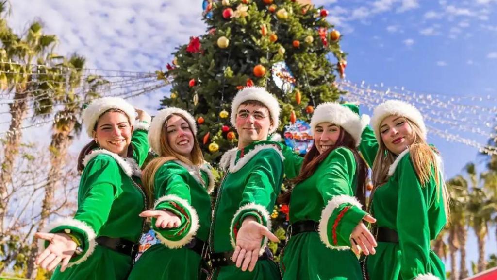 La magia navideña en Pola Park.