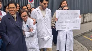 Huelga de médicos en A Coruña