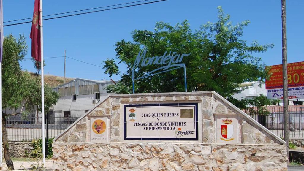 Vista de la localidad de Mondéjar.