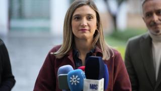 La portavoz del PSOE andaluz en el Parlamento, María Márquez.