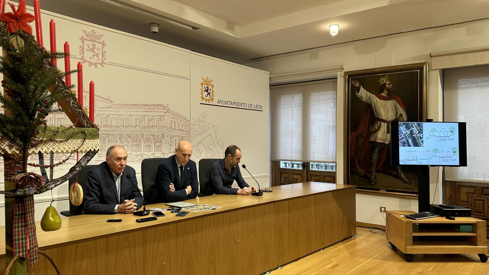Presentación de la nueva pasarela que se construirá en León