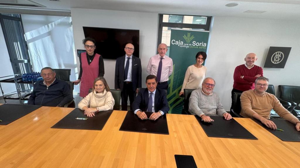 Acuerdo entre Caja Rural de Soria y Adema, Asopiva, Proynerso y Tierras Sorianas del Cid